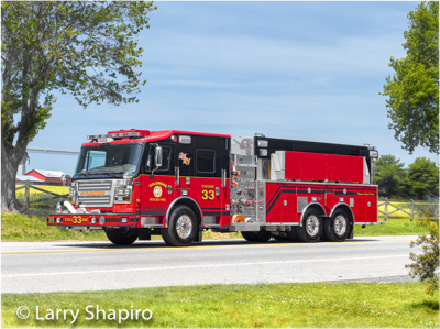 Solomons Rescue Fire Department Solomons MD Rosenbauer America Commander pumper tanker Larry Shapiro photographer shapirophotography.net